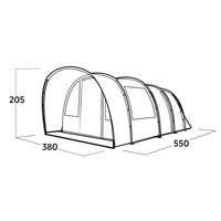 Палатка шестиместная Easy Camp Skarvan 6 (931573)