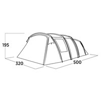 Палатка пятиместная Easy Camp Hamra 5 (931571)