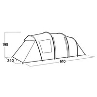Палатка шестиместная Easy Camp Leka Twin 6 (931554)