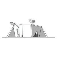 Палатка шестиместная Easy Camp Leka Twin 6 (931554)