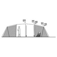 Палатка восьмиместная Easy Camp Leka Twin 8 (931555)