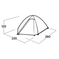 Палатка трехместная Easy Camp Rondane 3 (931542)