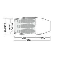 Палатка трехместная Robens Sage 3 Pro (931597)
