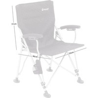 Стул раскладной Outwell Campo Black (931563)