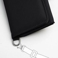 Кошелек антивор Pacsafe RFIDsafe Trifold Черный (11005100)
