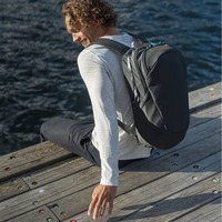 Городской рюкзак антивор Pacsafe Eco 25L 5 ступеней защиты Черный (41101138)