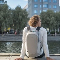 Городской рюкзак антивор Pacsafe Eco 25L 5 ступеней защиты Серый (41101145)