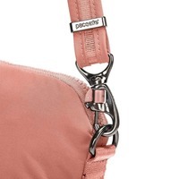 Женская сумка антивор Pacsafe Citysafe CX Convertible Crossbody 5L 6 ст. защиты Розовая (20405340)