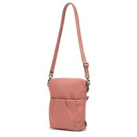 Женская сумка антивор Pacsafe Citysafe CX Convertible Crossbody 5L 6 ст. защиты Розовая (20405340)