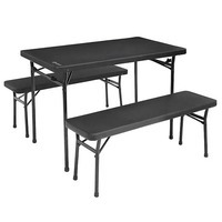 Стол раскладной комплект Outwell Pemberton Picnic Set Black (931568)