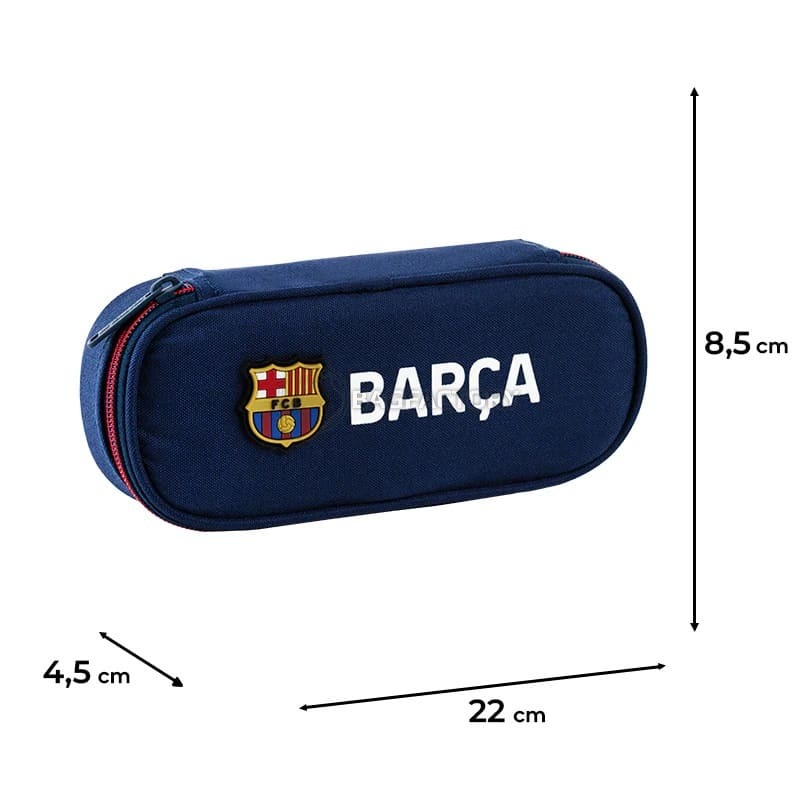Пенал школьный Kite 599 FC Barcelona Синий (BC25-599)