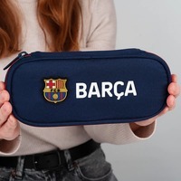 Пенал школьный Kite 599 FC Barcelona Синий (BC25-599)