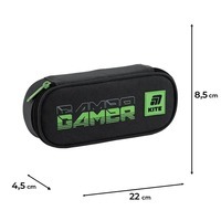 Пенал школьный Kite 599 Gamer Серый (K25-599-2)