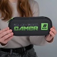 Пенал школьный Kite 599 Gamer Серый (K25-599-2)