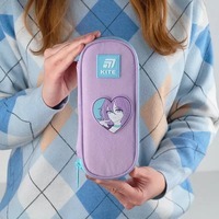 Пенал школьный Kite 599 Kawaii Love Сиреневый (K25-599-20)