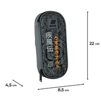 Пенал школьный Kite 599-2 Naruto Shippuden Серый (NR25-599-2)