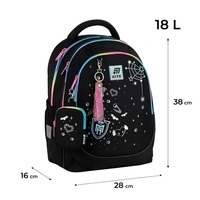 Школьный рюкзак Kite Education 700 Monster High 18л Черный (MH25-700M)