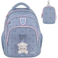 Школьный рюкзак Kite Education 763M College Line Girl 15л Серый (K25-763M-1)