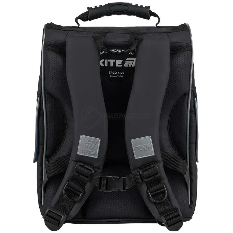 Школьный каркасный рюкзак Kite Education 501 Hot Wheels 11.5л Черный (HW25-501S)