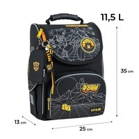 Школьный каркасный рюкзак Kite Education 501 Transformers Generations 11.5л Черный (TF25-501S)