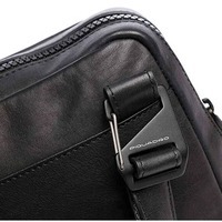 Мужская кожаная сумка Piquadro Harper Black с отд. для iPad mini (CA3084AP_N)