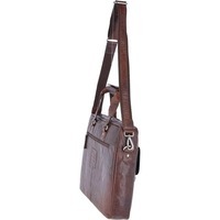Мужская кожаная сумка Ashwood F83 для ноутбука 15.6 Brandy (F83 BRANDY)