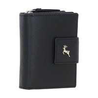 Женский кожаный кошелек Ashwood X30 Black (X30 BLK)