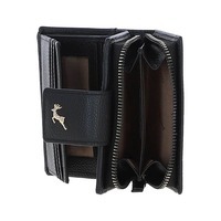 Женский кожаный кошелек Ashwood X30 Black (X30 BLK)