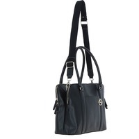 Женская кожаная сумка Ashwood X39 Black (X39 BLK)