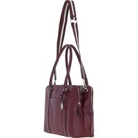 Женская кожаная сумка Ashwood X39 Wine (X39 WINE)
