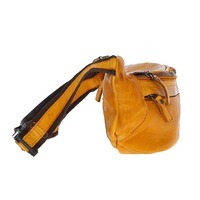 Поясная кожаная сумка Ashwood D102 Yellow (D102 YELLOW)