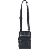 Мужская кожаная сумка Ashwood G11 Black (G11 BLK)