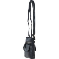 Мужская кожаная сумка Ashwood G11 Black (G11 BLK)