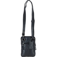 Мужская кожаная сумка Ashwood G11 Black (G11 BLK)