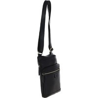 Мужская кожаная сумка Ashwood T71 Black (T71 BLK)