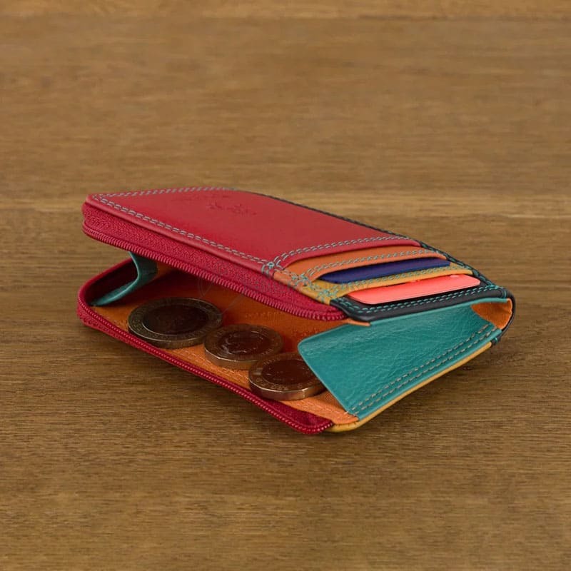 Женский кошелек-картхолдер Visconti RB110 Phi Phi Black Rhumba (RB110 BLK/RHUMBA)