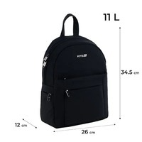 Рюкзак подростковый Kite Education teens 1020S-1 11л Черный (K25-1020S-1)