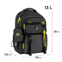 Школьный рюкзак Kite Education 1022 Free Style 13л Темно-серый (K25-1022M-3)