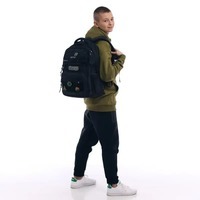 Рюкзак молодежный Kite Education teens 1019L-2, 21л Черный (K25-1019L-2)