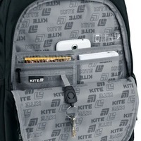 Рюкзак молодежный Kite Education teens 1019L-2, 21л Черный (K25-1019L-2)