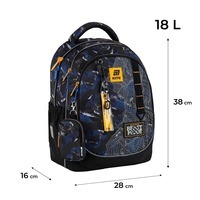 Школьный рюкзак Kite Education 700 Beast Mode 18л Черный (K25-700M-4)