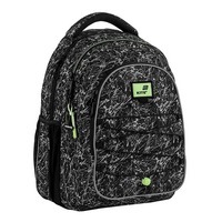 Рюкзак подростковый Kite Education teens 8001L-1 25.5л Черный принт (K25-8001L-1)