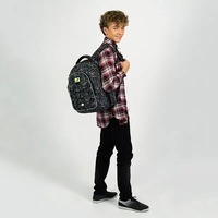 Рюкзак подростковый Kite Education teens 8001L-1 25.5л Черный принт (K25-8001L-1)