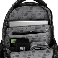 Рюкзак подростковый Kite Education teens 8001L-1 25.5л Черный принт (K25-8001L-1)