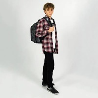 Рюкзак подростковый Kite Education teens 8001L-1 25.5л Черный принт (K25-8001L-1)