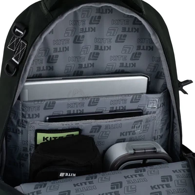 Рюкзак молодежный Kite Education teens 1018XL-2 24л Хаки (K25-1018XL-2)