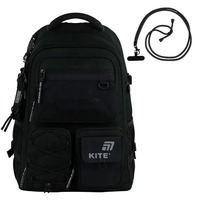 Рюкзак молодежный Kite Education teens 1018XL-2 24л Хаки (K25-1018XL-2)