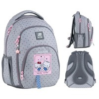 Школьный рюкзак Kite Education teens 905M Hello Kitty 19.5л Серый (HK25-905M)