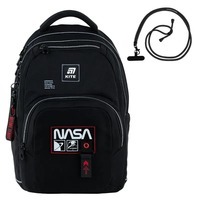 Рюкзак молодежный Kite Education teens 903L NASA 26л Черный (NS25-903L)