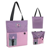 Молодежная сумка-шопер Kite Education teens 586-1 11л Фиолетовый, розовый (K25-586-1)